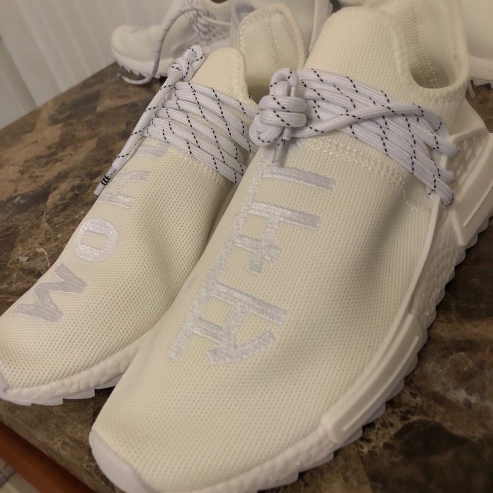 Adidas Human Race nmd Pharrell Blank Canvas